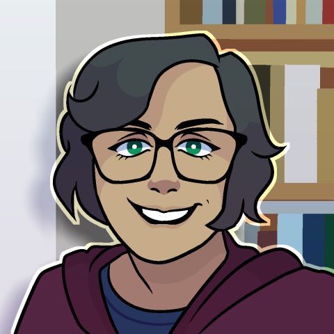 Original Aji cartoon Full size headshot cartoon of me