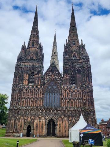 West Front of Lichfield Cathedral